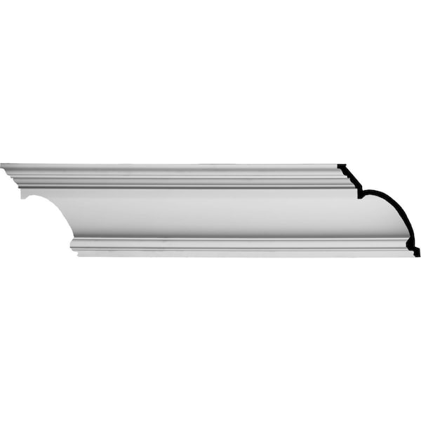 Ekena Millwork SAMPLE - 8 1/4"H x 6 5/8"P x 10 5/8"F x 12"L, Foster Traditional Crown Moulding SAMPLE-MLD08X06X10FO - main
